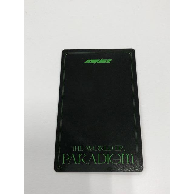 ateez paradigm 初回限定盤A トレカ サン【E1440-008】36 : 万代書店