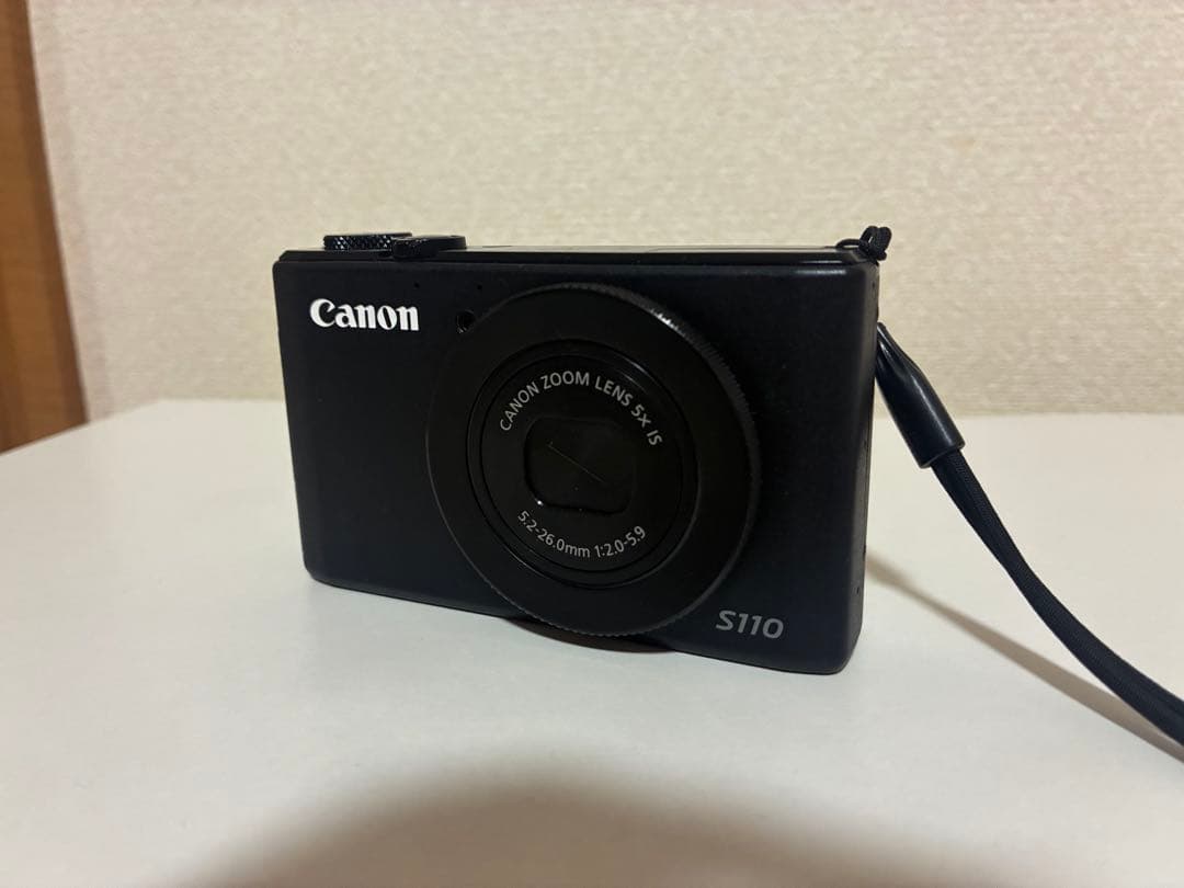 動作確認済】Canon PowerShot S110 ブラック - メルカリ